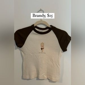 Brandy don’t mess with Texas baby tee